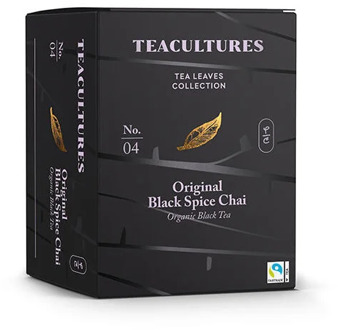 Tea leaves organic Original Black Spice Chai Nr 4