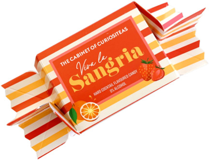 Tea netherlands the cabinet of curiositeas - sangria (red) candy wrap