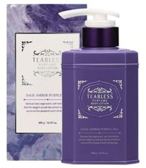 Teabless Perfume Body Lotion - 4 Types Sage Amber Purple Tea