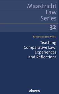 Teaching Comparative Law: Experiences and Reflections -  K. Boele-Woelki (ISBN: 9789400113725)