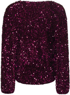 Teagan wikkelblouse in roze