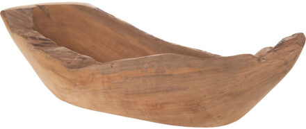 teakhouten schaal