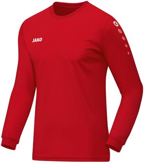 Team Longsleeve T-shirt Heren  Sportshirt - Maat L  - Mannen - rood