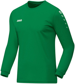 Team Longsleeve T-shirt Heren Sportshirt - Maat M  - Mannen - groen