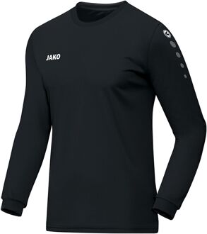 Team Longsleeve T-shirt Heren Sportshirt - Maat M  - Mannen - zwart