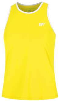 Teamline Racerback Tanktop Dames-Geel - M