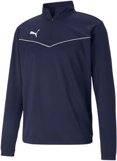 Teamrise 1/4 Zip Sporttrui - Maat L  - Mannen - navy