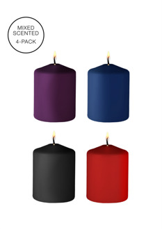 Tease Candles - Mix - 4 Stuks - Multicolor