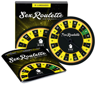Tease & Please Sex Roulette Kiss - Erotisch spel - 24 spellen