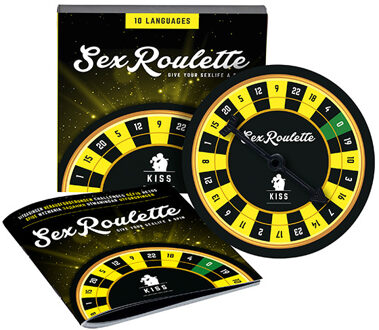 Tease & Please Sex Roulette Kiss - Erotisch spel - 24 spellen