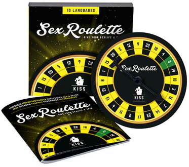 Tease & Please Sex Roulette Kiss - Erotisch spel - 24 spellen