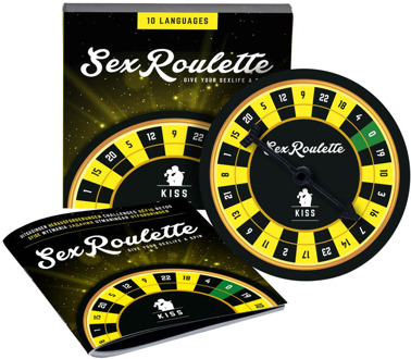 Tease & Please Sex Roulette Kiss - Erotisch spel - 24 spellen