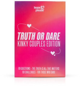 Tease & Please Truth or Dare Kinky Edition for Couples