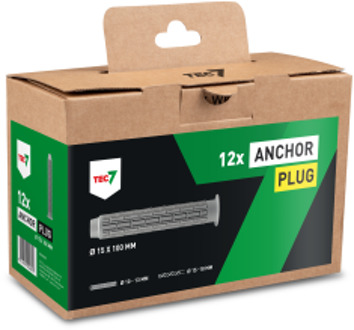 TEC7 Ankerpluggen met harpoenhaakjes (12 st.) | M15 - 591825290
