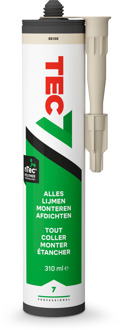 TEC7 patroon Universele kit 310ml Beige - 535906000