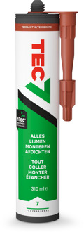 TEC7 patroon Universele kit 310ml Terracotta - 535706000