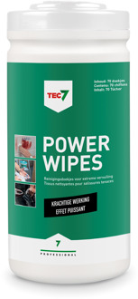 TEC7 Powerwipes Reinigingsdoekjes 70 doekjes - 467030000