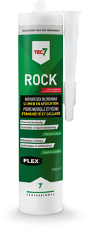 TEC7 Rock Transparant Grijs | Patroon 310 ml - 539306000