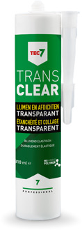TEC7 Trans Clear Patroon Transparante voegkit 310ml - 539506000