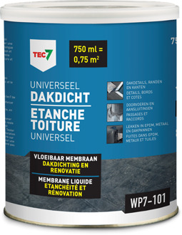 TEC7 WP7-101 Universeel Dakdicht blik 750ml - 602460000