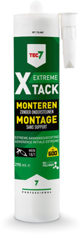 TEC7 X-Tack patroon Snelle montagekit 290ml Wit - 534525000