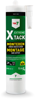TEC7 X-Tack patroon Snelle montagekit 290ml Zwart - 534515000