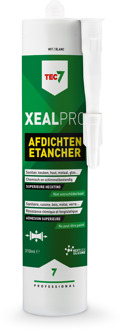 TEC7 XealPro Afdichtingskit wit Patroon 310ml- 528001000