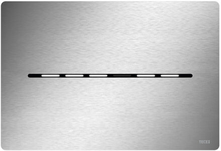 Tece Bedieningsplaat Elektronisch TECE Solid Met Handsfree Bediening 12V Net - Geborsteld RVS - Anti-Fingerprint
