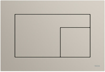Tece Bedieningsplaat TECE Velvet Met Duospoeltechniek Bianco Arizona Beige