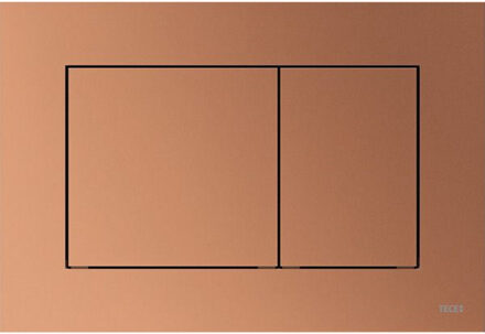 Tece Bedieningsplaat Toilet TECE Now Kunststof Geborsteld Rood Brons