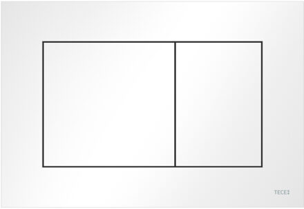 Tece Bedieningsplaat Toilet TECE Now Kunststof Glans Wit