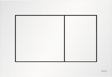 Tece Bedieningsplaat Toilet TECE Now Kunststof Mat Wit