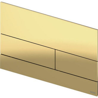 Tece Bedieningsplaat Toilet TECE Square II Gepolijst Goud TECE