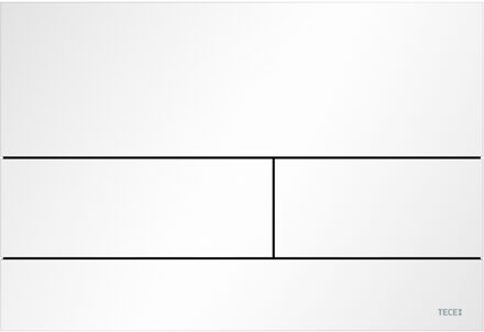 Tece Bedieningsplaat Toilet TECE Square II Mat Wit