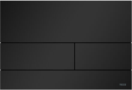 Tece Bedieningsplaat Toilet TECE Square II RVS Mat Zwart