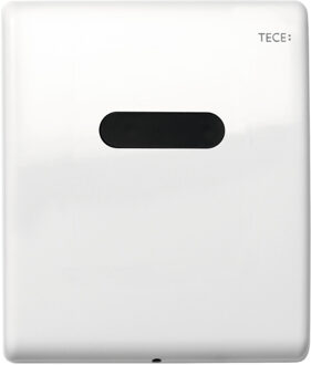 Tece Planus elektronische urinoir drukplaat 6V batterij glans wit
