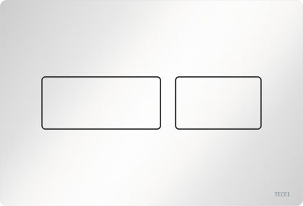 Tece Solid drukplaat glans wit