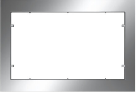 Tece TECEnow Afstandshouder Glanzend Chroom Wit Chroom