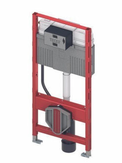 Tece TeceProfil wcinbouwframe met Unispoelkast bouwhoogte 1120 mm 9300300 Rood