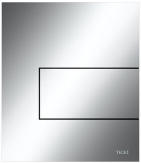 Tece Urinoir Bedieningsplaat TECE Square Metaal Glanzend Chroom 12,4x14,4 cm