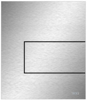 Tece Urinoir Bedieningsplaat TECE Square Metaal RVS Geborsteld 12,4x14,4 cm