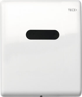 Tece Urinoir Elektronische Bedieningsplaat TECE Planus 10x12 cm Glanzend Wit (werkt o.b.v. adapter)
