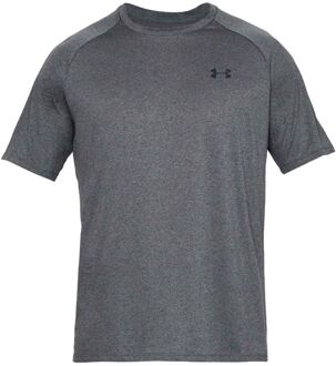 Tech 2.0 SS Tee Heren Sportshirt - Maat L - Carbon Heather