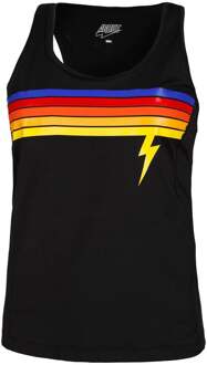 Tech Heritage Tanktop Dames-Zwart,Veelkleurig - L