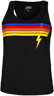 Tech Heritage Tanktop Dames-Zwart,Veelkleurig - S
