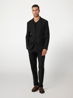 Tech Stretch Blazer Zwart