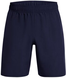 Tech Woven Wordmark Sportshort Heren S Donkerblauw