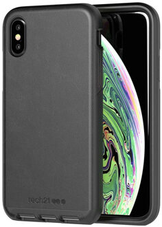 Tech21 Evo Luxe iPhone X/Xs Back Cover Zwart