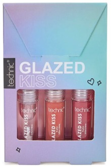Technic Geschenkset Technic Glazed Kiss Lip Trio Set 3 st