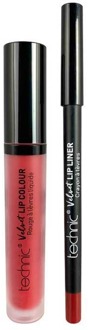Technic Geschenkset Technic Lip Kit Velvet Vintage Red 2 st